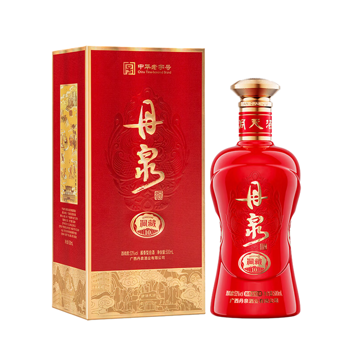 50度丹泉酒洞藏（10）第四代500ml （24版） 单瓶