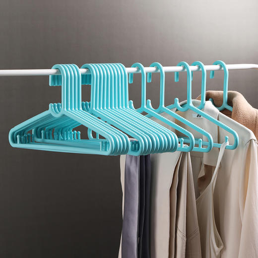 【批发】美丽雅优品 通用防滑衣架5支装颜色随机 商品图6