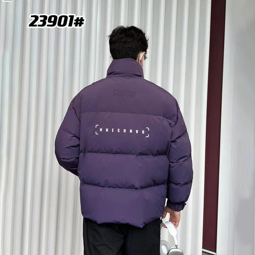 冬季羽绒服男款美式加厚白鸭绒面包服痞帅羽绒外套   DXGJ-23901 商品图1