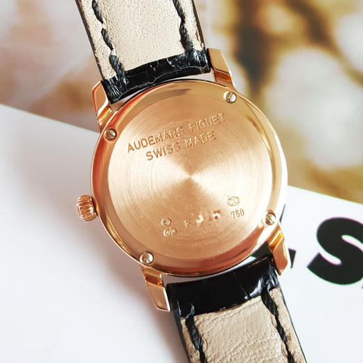 【95新】Audemars Piguet 爱彼千禧系列77218OR.ZZ.A001CR.01手动机械机芯25.5MM（女款）270625NJS05 商品图8