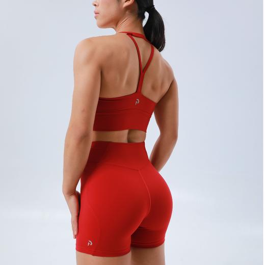 POPBASIC果冻裤Butterfly系列2025夏季新款运动bra女高腰健身短裤 商品图1