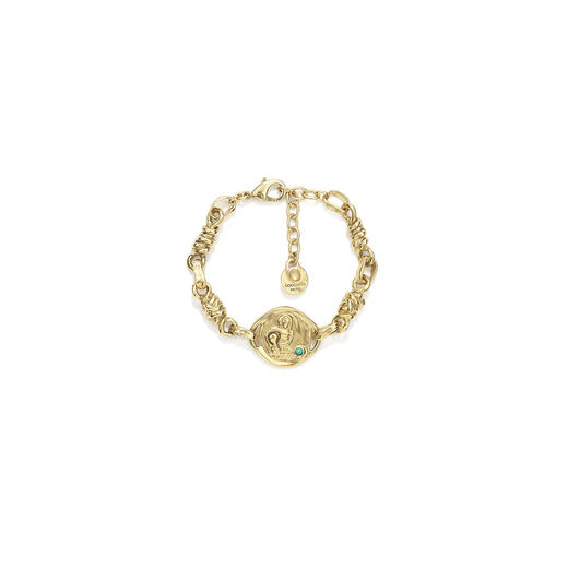 订购6个月到｜Goossens Paris-星座系列-水瓶座 绿松石 手链［法国设计师］ 商品图0