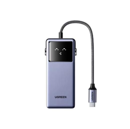 连接线 机器人五合一扩展坞 深空灰 - 绿联 商品图0