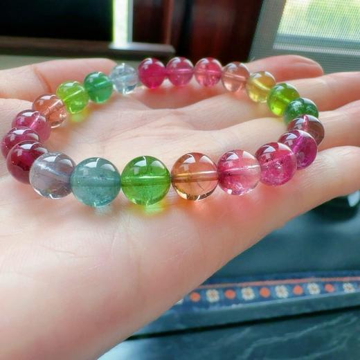 8.3mm单圈人鱼碧玺手串 商品图6