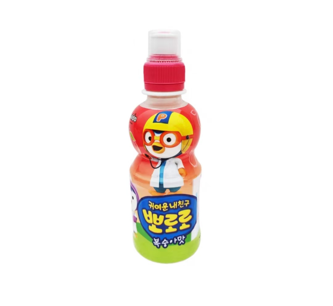 啵乐乐韩国进口【水蜜桃味】235ml（A9-02-13）