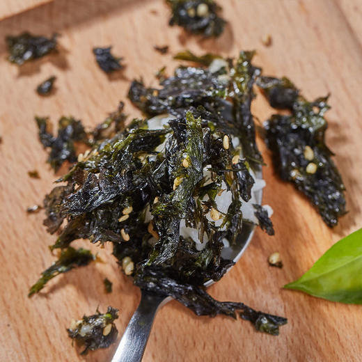 心选丨海狸先生即食拌饭海苔碎添加DHA藻油110g*2袋（送饭团神器+饭铲+三角模具） 商品图5
