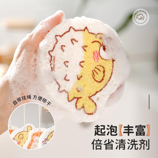 kimscook木浆洗碗棉两件套  锅盖缺口盖 【福利品】 商品图2