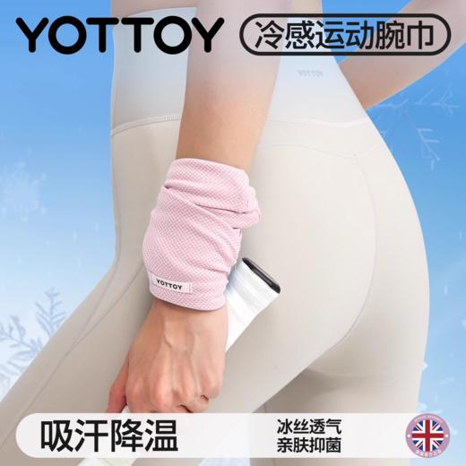汗巾【YOTTOY】运动擦汗手腕巾护腕夏季冷感吸汗速干跑步骑行健身女士专用擦汗巾 商品图0