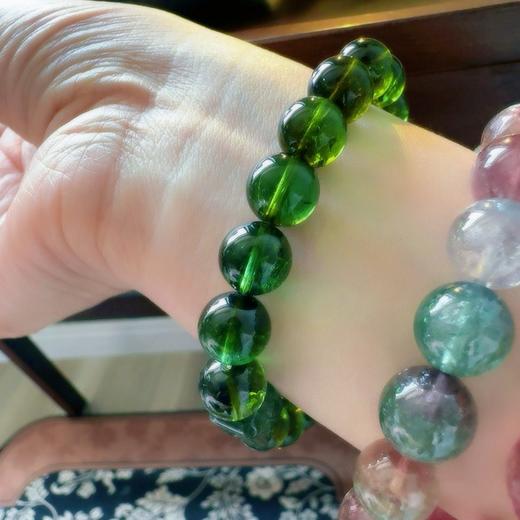 10mm单圈绿碧玺手串 商品图7