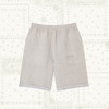 NPC潮牌亚麻短裤透气刺绣度假风休闲抽绳短裤男纯色时尚NP56SR79 商品缩略图1