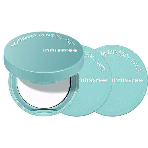 【跨境】INNISFREE悦诗风吟 矿物质控油散粉5g/盒 粉饼薄荷定妆粉控油持久  （效期26年10月-27年随机发货） 商品图8