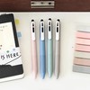 日本斑马按动中性笔 JJ118 悦芯速干刷题笔考试笔 莫兰迪色 黑色油墨 0.5mm 1支 商品缩略图5