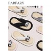 FARFAR 藤席熊猫人字拖 商品缩略图0