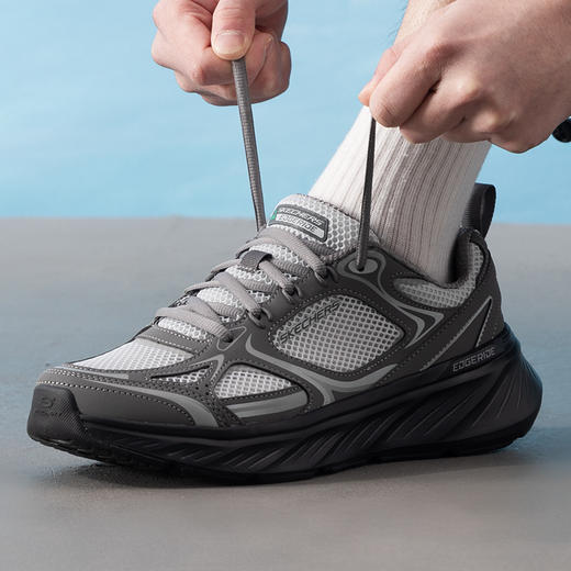 斯凯奇EDGERIDE男士绑带运动鞋 商品图1