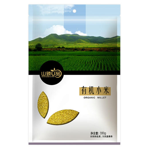 山臻U品有机小米350g 商品图4
