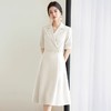 IWY/气质设计感国风西装连衣裙女短袖主持上镜职业套裙医美正装FYQ655 商品缩略图0