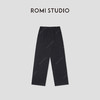 ROMI STUDIO“质感亚麻”100%亚麻褶皱松紧腰阔腿休闲裤 RWCSXM1915 商品缩略图1