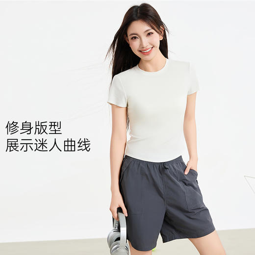 I'd爱帝假两件拼色裙裤夏季户外休闲登山短裙防晒防走光工装裙裤 商品图8