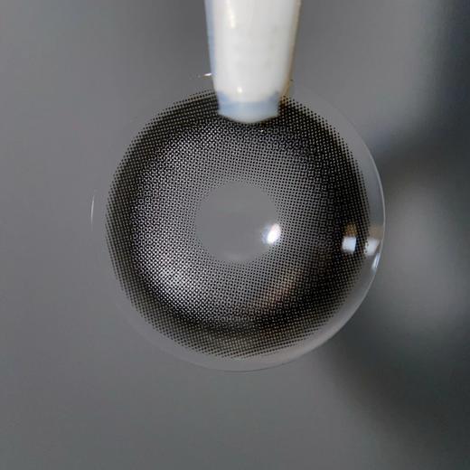 PuffGirl半年抛·奶油小羊(黑灰色）·14.5mm中大着色·韩产2片 商品图10