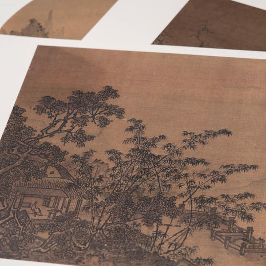 湖山画谱马远/夏圭/宋徽宗/赵孟頫 元宋代山水花鸟 山水画学习花鸟画学习美术爱好中国画高清画谱作品细节纤毫毕现，画作尺幅适宜临摹研学素材绘画临摹欣赏 商品图3