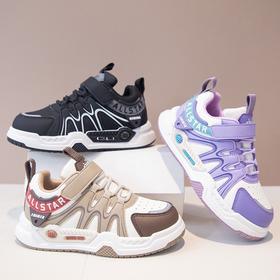 【防滑耐磨鞋底，多色选择个性】中小学生新款运动鞋 简约时尚校园个性儿童板鞋 软底耐磨防滑爆款潮-QQ