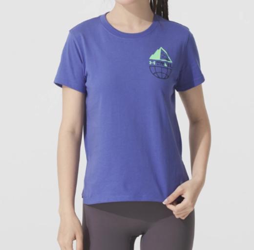 【双12抄底福利一口价】【如无库存，将做退款】
安德玛UA春夏Launch女子跑步运动越野短袖T恤1383036-561 商品图1