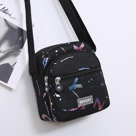 多层单肩斜挎包女包尼龙布防水妈妈包包轻便布包背包牛津布手机包