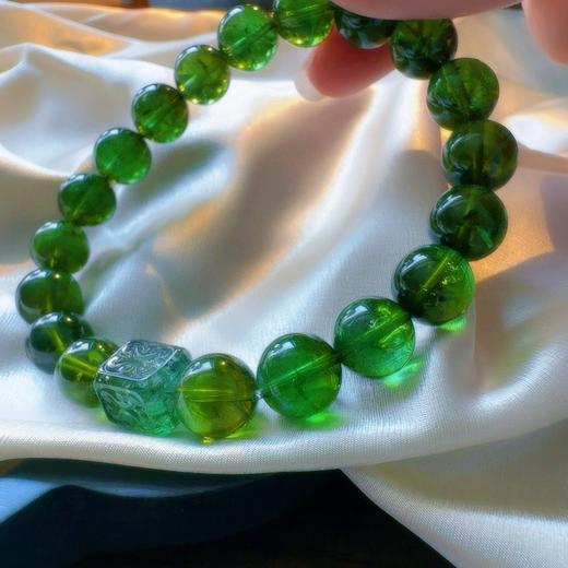 10mm单圈绿碧玺手串 商品图5