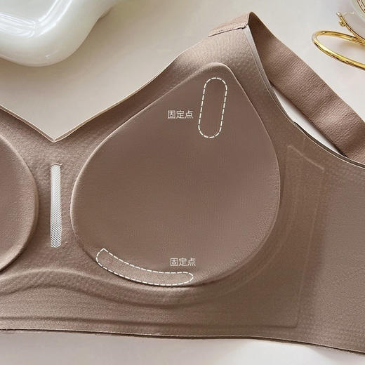 【超值2件装】芬腾 字母绸缎双重侧收提拉内衣 无钢圈 聚拢提拉 5色可选 商品图7