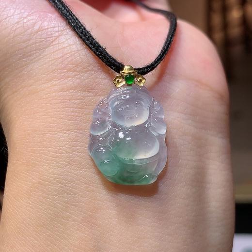 佛公翡翠吊坠 商品图3