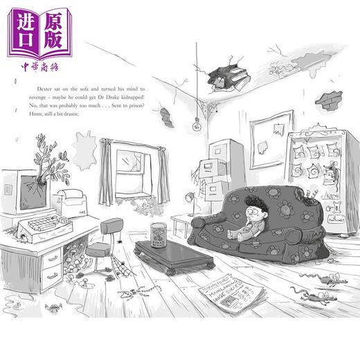 【中商原版】十岁的医生德克斯特 平装 Dexter Procter the 10 Year Old Doctor 英文原版进口童书 小初文学 儿童小说英语阅读 商品图1