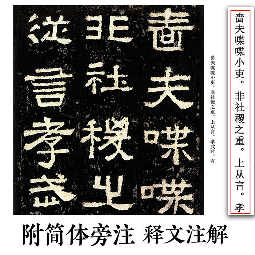 张迁碑字帖高清放大原碑帖书法教程墨点隶书毛笔字帖历代经典碑帖临摹本汉故谷城长荡阴令张君表颂毛笔字张迁表颂张迁碑隶书字帖 商品图7