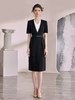 IWY/简单大方假两件西装连衣裙女夏季新款高级感优雅气质显瘦收腰裙子Q1396 商品缩略图0