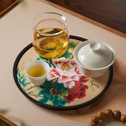 【89元3个，99元4个】吸水茶盘 | 古画入盘，耐用干爽，可作果盘、香盘、装饰画 商品图0