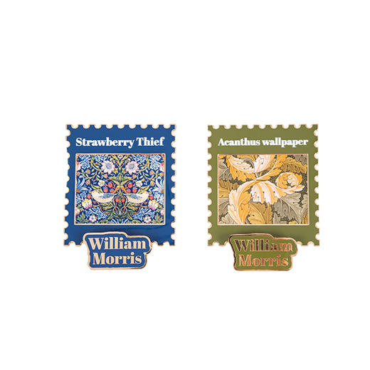 物兮物工艺美术系列草莓小偷&茛苕金属立牌冰箱贴 商品图5