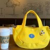【卡通刺绣帆布包，可爱又实用】可爱新颖香蕉包 卡通刺绣帆布包 上班族便捷手提包 宝妈外出手拎包-QQ 商品缩略图0