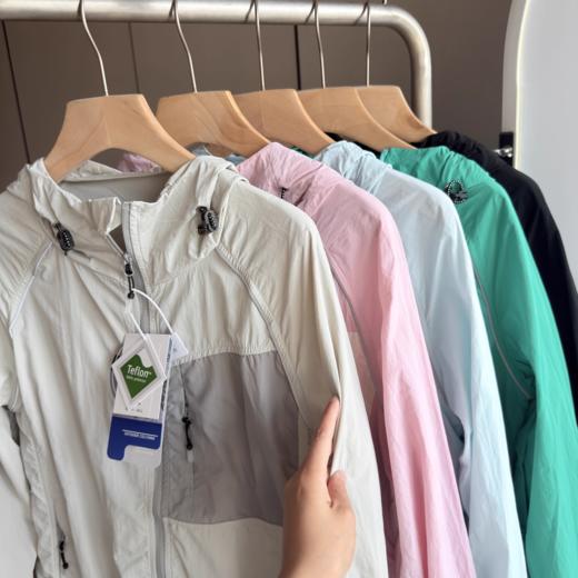 【真清仓 防泼水防污 轻盈原纱秒凉】斯辰唯佳 户外徒步轻量UPF50+原纱防晒外套 商品图5