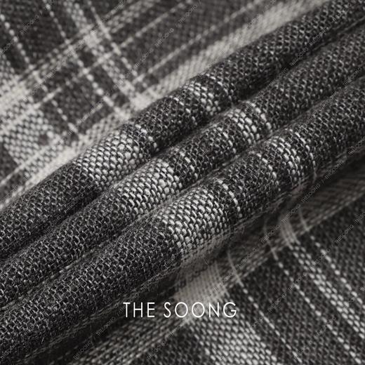 THESOONG "格林威治"极简格纹衬衫外套HWCS3929 商品图3