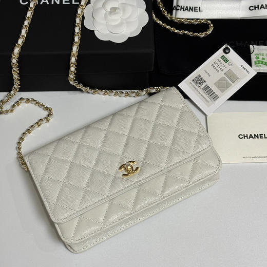 香奈儿Woc链条包（双C纽扣款）白色 商品图1