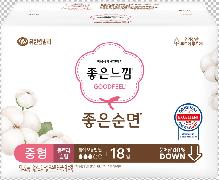 좋은느낌 좋은순면 울트라 날개 중형 18 商品图0