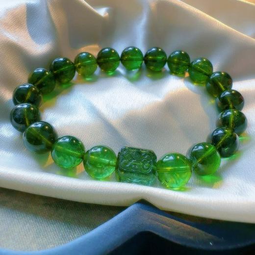 10mm单圈绿碧玺手串 商品图3