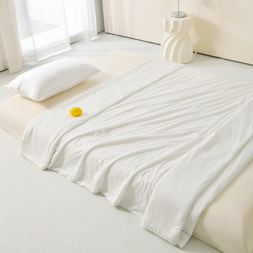 🥰降价啦!!【A类凉感丝纯色冰淇淋冷感夏凉被】🥰冰冰凉凉!!带报告的夏凉被 💗今夏性价比高的冰淇淋夏凉被盖在身上的“小空调” ✔️床品店一床要好几百咱们直发破价到底 商品图4