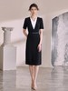 IWY/简单大方假两件西装连衣裙女夏季新款高级感优雅气质显瘦收腰裙子Q1396 商品缩略图2