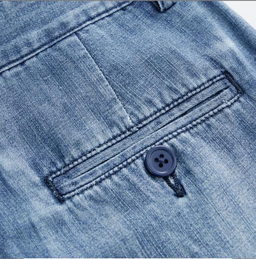 ROMI STUDIO“汉麻牛仔”汉麻棉混纺复古轻薄直筒牛仔裤 RWCSXD3141【发货时间：25-30天】 商品图4