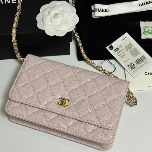 香奈儿Woc链条包（双C纽扣款）粉色 商品图1