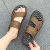 圣得西男鞋2024年夏季新款时尚中青年户外沙滩开车休闲两用凉拖鞋 商品缩略图4