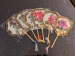 双面手绘花卉团扇（1件） 商品缩略图0