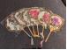 双面手绘花卉团扇（1件） 商品图0