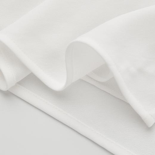 ROMI STUDIO“清新优雅” 醋酸凉感轻柔顺滑双开叉半身裙RWCRX42450 商品图4