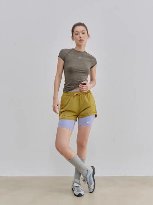 Evistub女装/E-5XDX782/莱赛尔塑形运动短袖女夏 商品图3